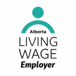 Living Wage Logos Teal Employer