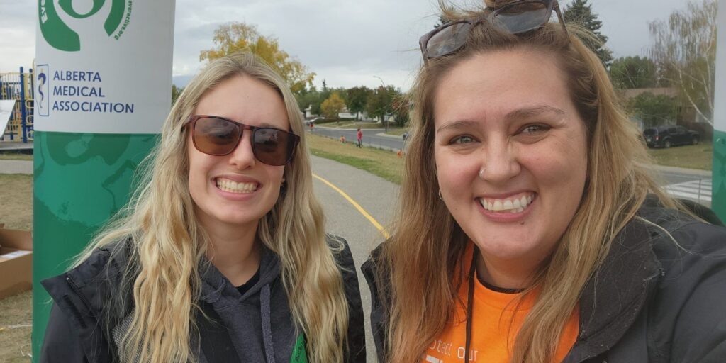 A Youth Advisory Council member supporting an EAS event.