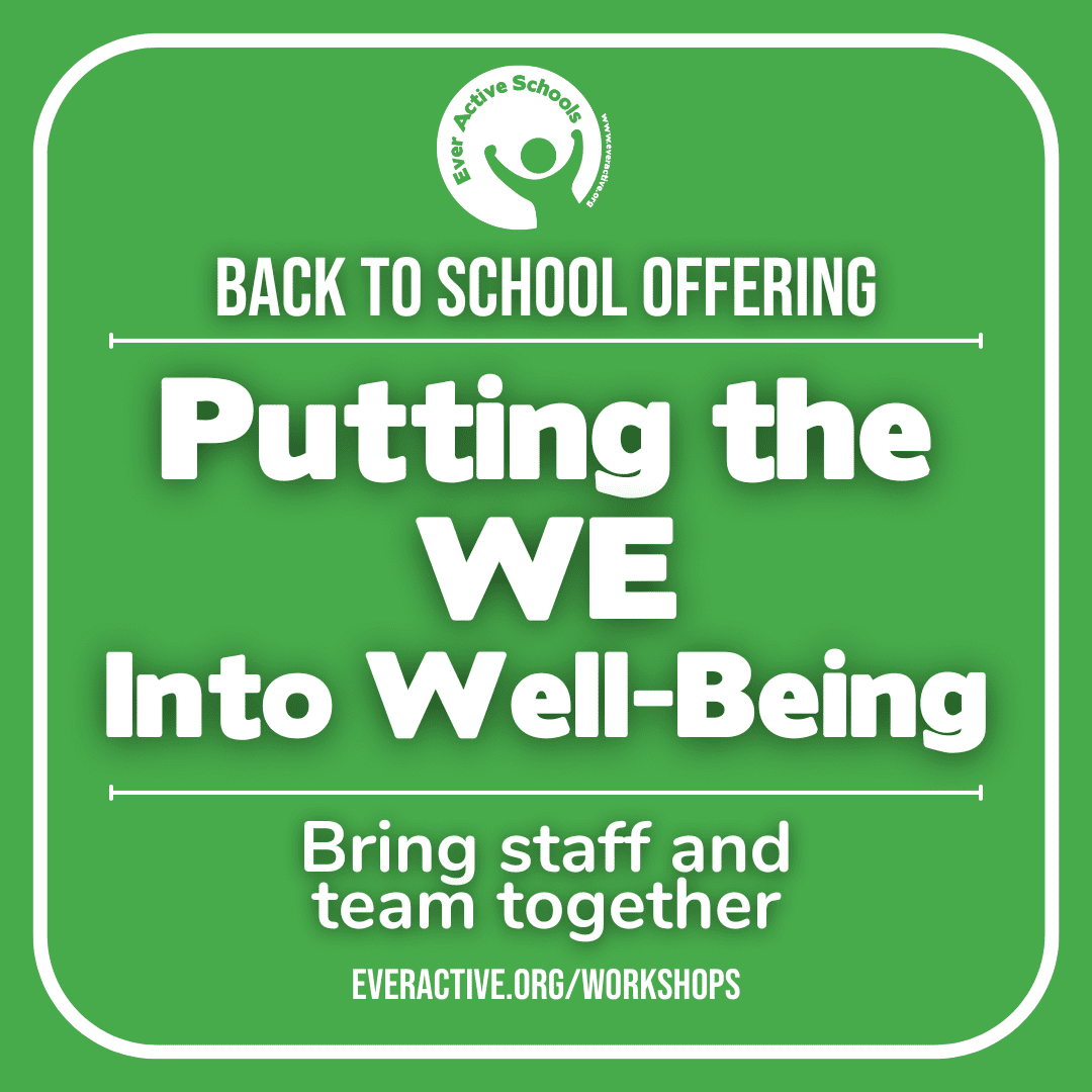 Putting The WE Into Well Being